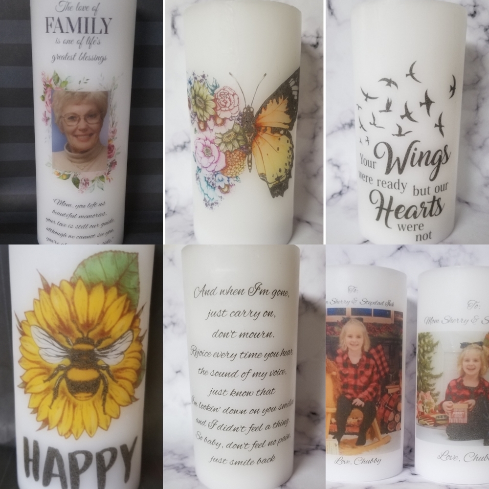 Personalized Candle